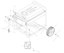 Page B Diagram and Parts List for 030334-0  Briggs and Stratton Generator